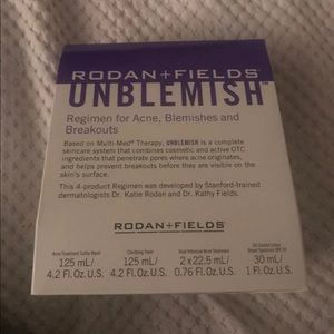 Rodan and fields UNBLEMISH REGIMEN
